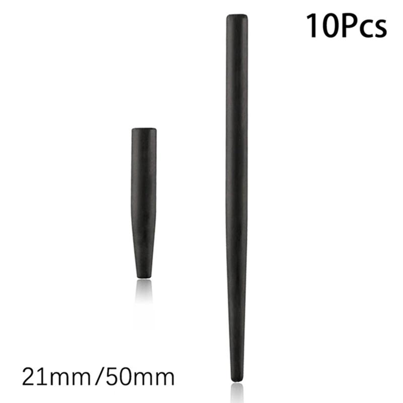 Fishing Equipment Wholesale - 10 Stück Wolfram-Anti-Haft-Schäfte für Karpfenrigs, Schnurverbinder,