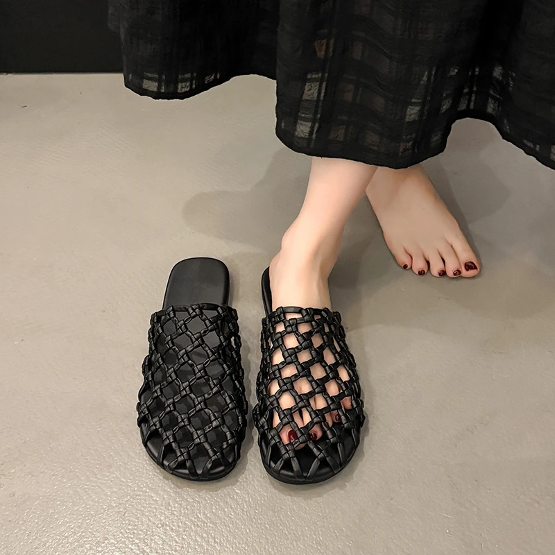 Fishing Net - Marke Luxus Strand frauen Schuhe 2025,