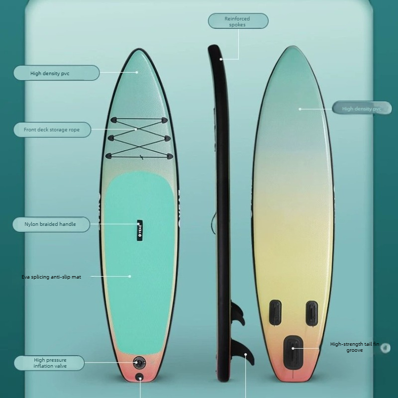 Fishing Gear - Elektrisches Aufblasbares Paddle Board SUP Kajak