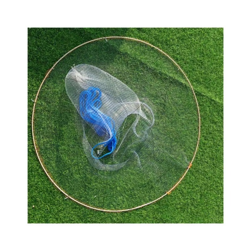 Fishing Net - Einfach- und Doppelknoten-Monofilament-Wurfnetz aus Nylon und