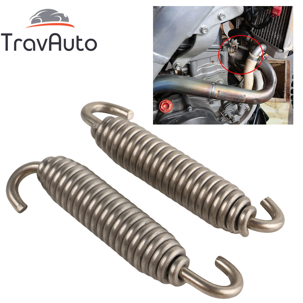 Fishing Swivel Connector - Travuto 2 Stück 64 mm Auspufffedern