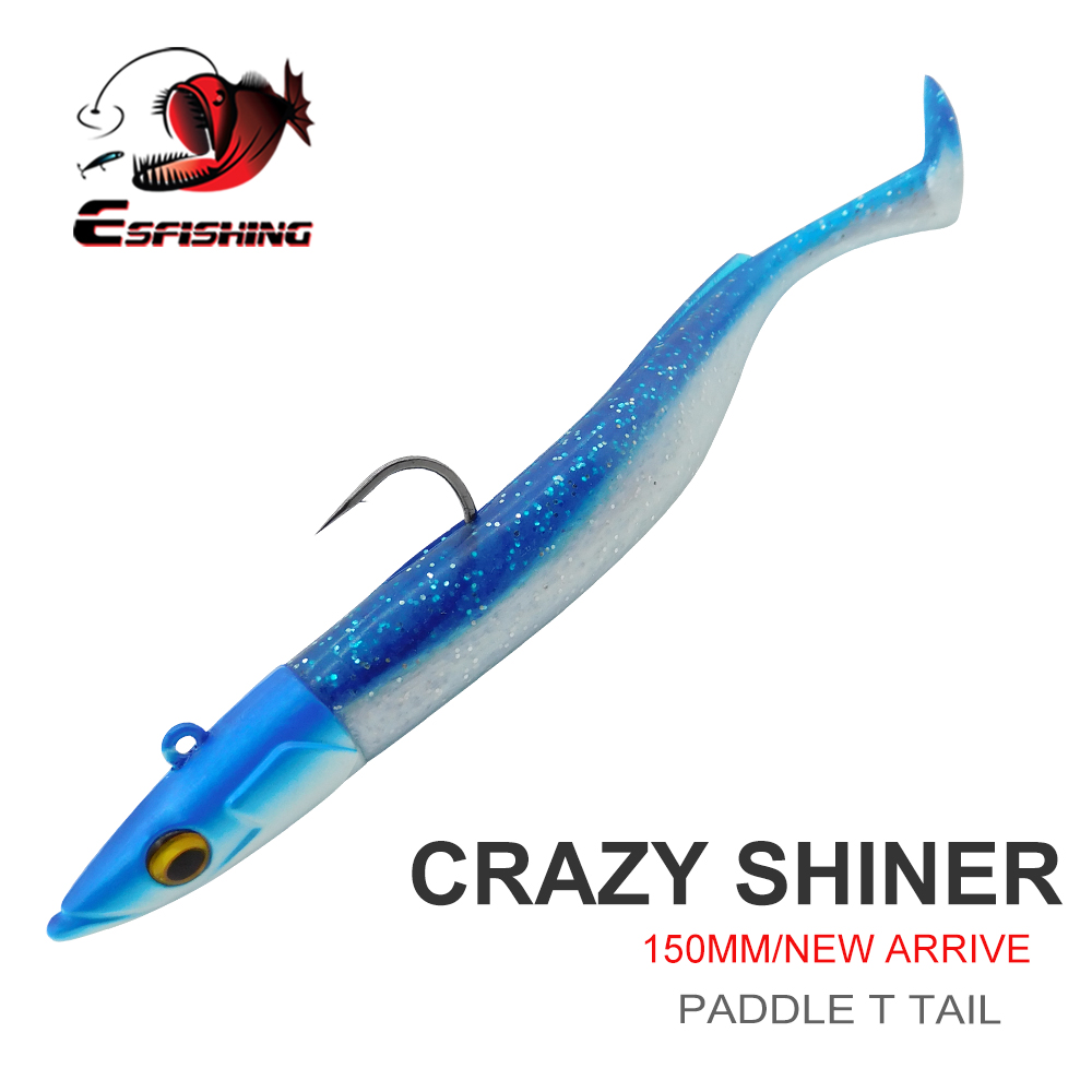 Trout Fishing Lure - ESFISHING Weicher Angelköder Leurre Souple Crazy