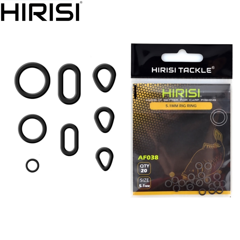 Fishing Equipment Wholesale - Hirisi 60 Stück Karpfenangeln Boilie Köderringe