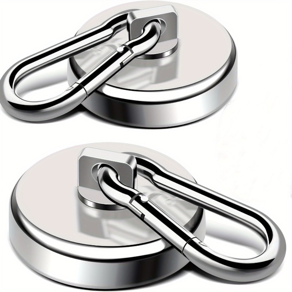 Fishing Swivel Connector - 1/2 Stück Ultra-Starke Magnethaken Pro -