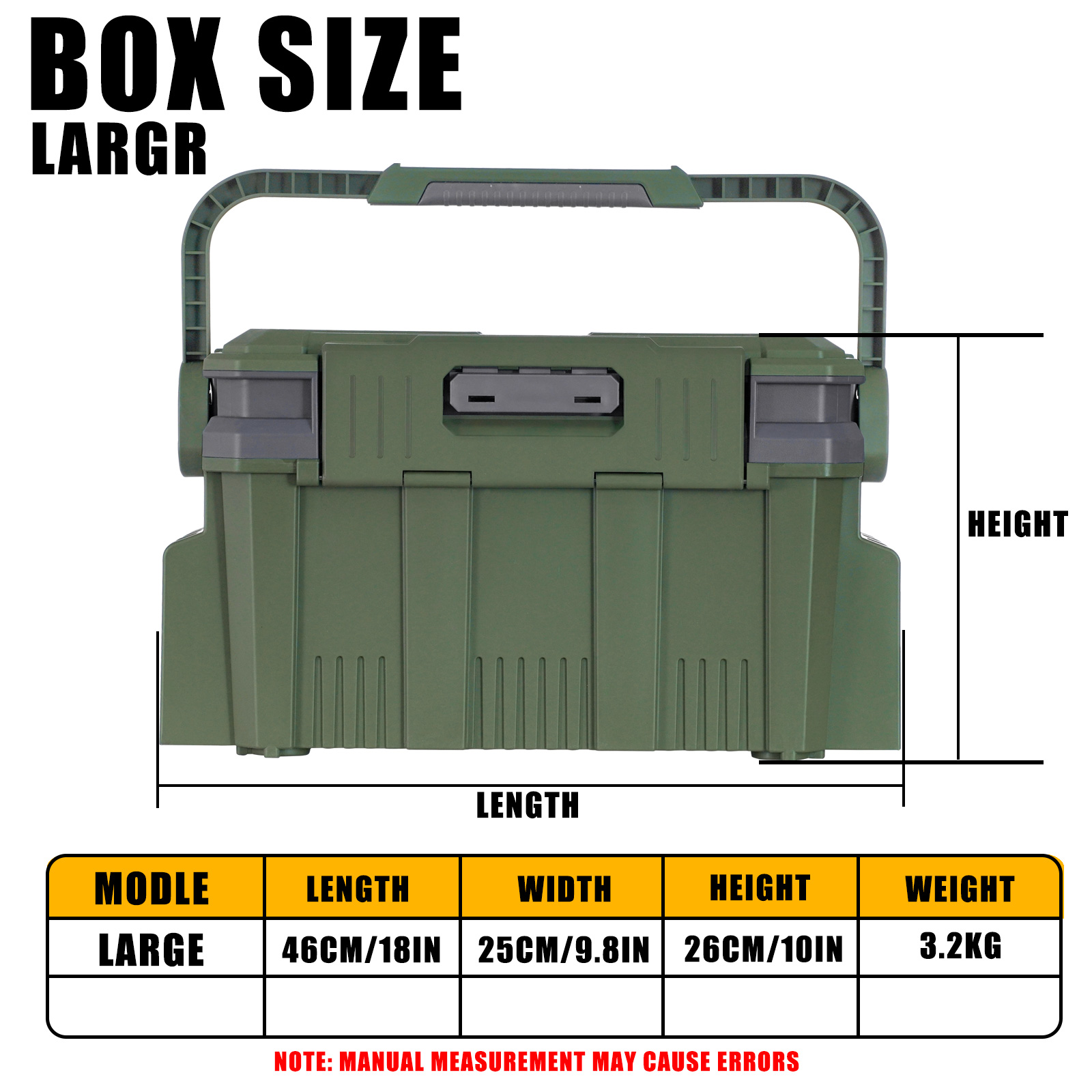 Neue große Angel box Anzug 19, – Quality Fishing Equipment Bewertung und Preis