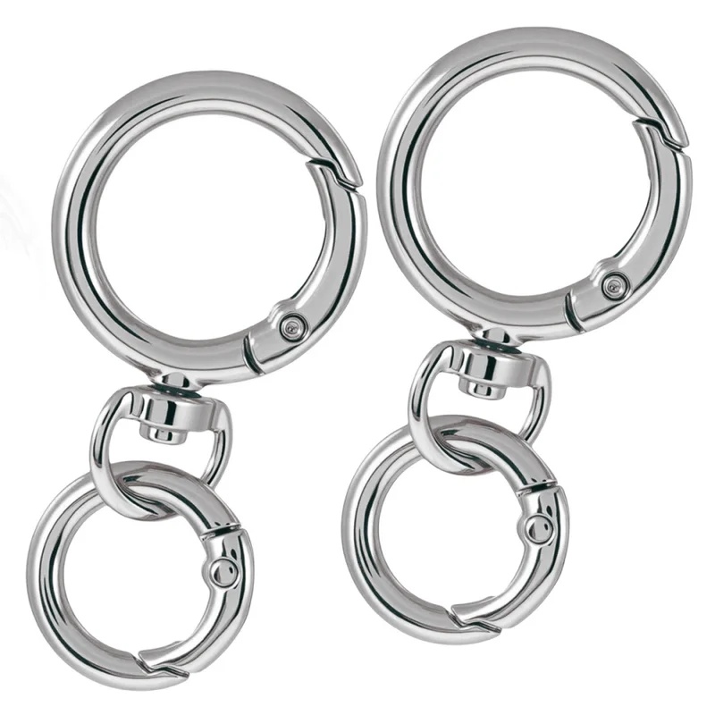 2 Sets runde Federschnappkarab – Fishing Swivel Connector Bewertung und Preis