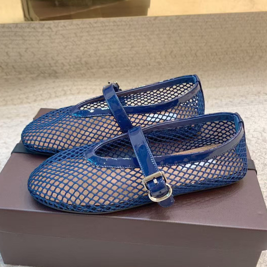 Freizeit-Flache Ballettschuhe  – Fishing Net Bewertung und Preis