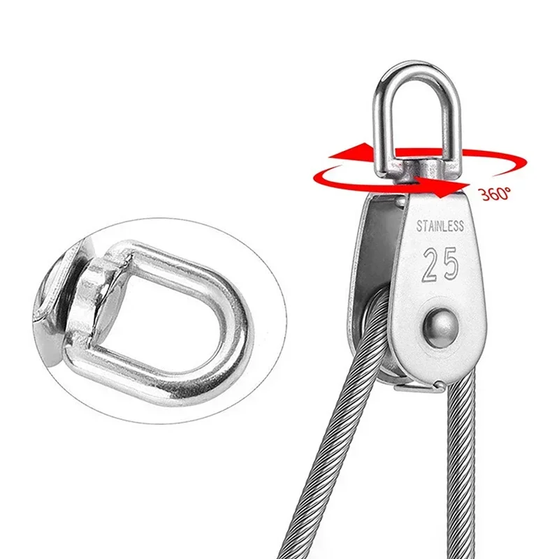 10 Stück Edelstahl-Drahtseil-K – Fishing Swivel Connector Bewertung und Preis