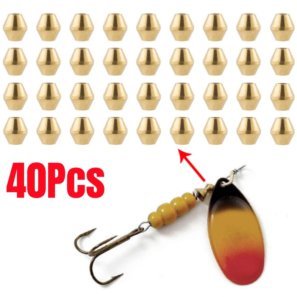 40 Stück DIY Köder Messing Ang – Trout Fishing Lure Bewertung und Preis