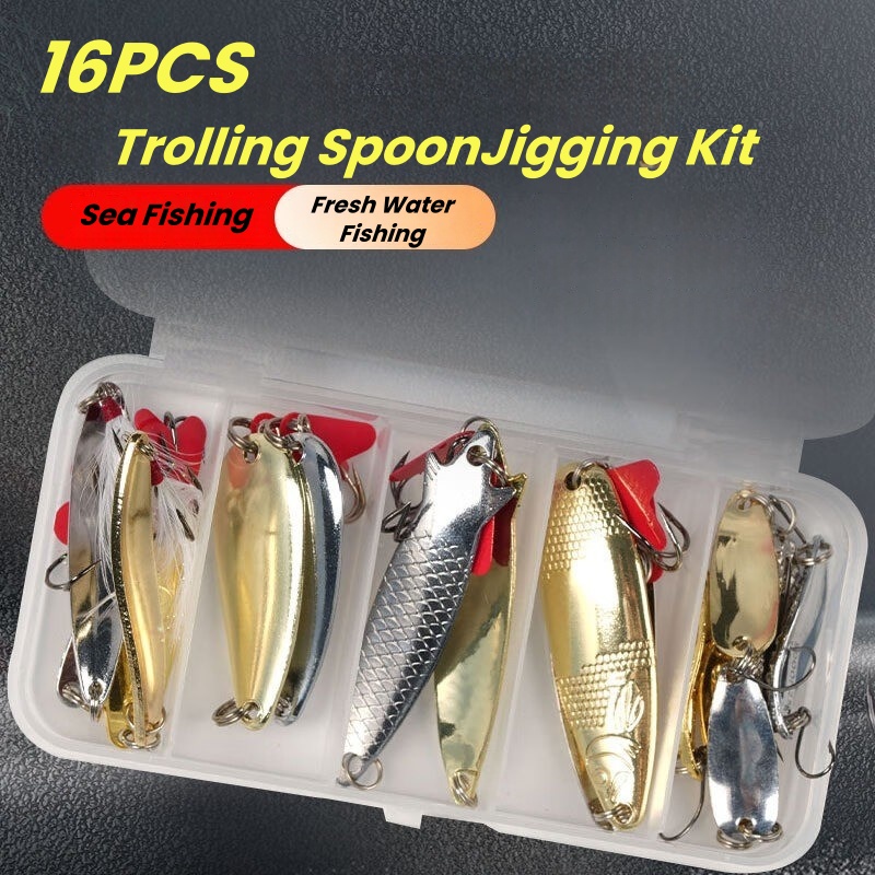Angelköder-Set, 16-teilig, Tro – Trout Fishing Lure Bewertung und Preis