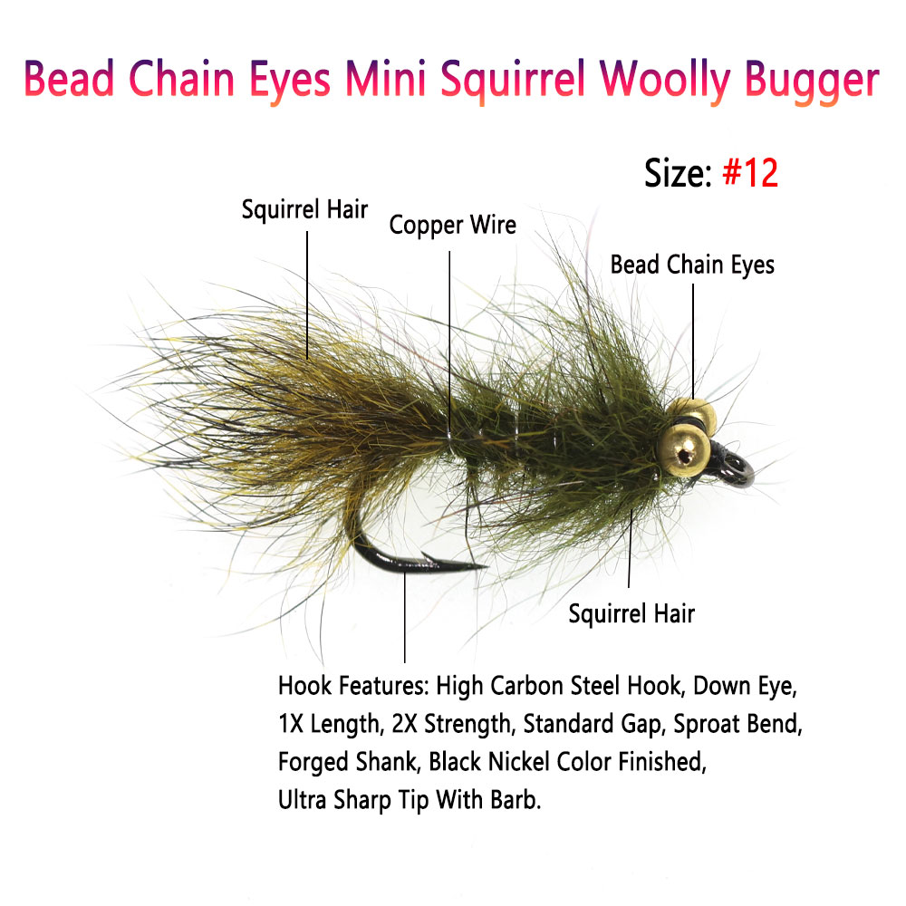 Bimoo 6 Stück # 12 Perlenkette – Trout Fishing Lure Bewertung und Preis