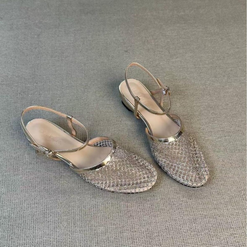 Französische Strass-Sandalen m – Fishing Net Bewertung und Preis