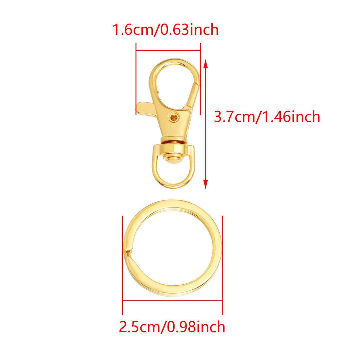 10 Sets Drehbare Karabinerhake – Fishing Swivel Connector Bewertung und Preis
